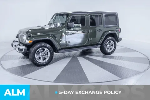 Another view of 2021 Jeep Wrangler Unlimited Sahara for sale in Union City, GA at ALM Kia South