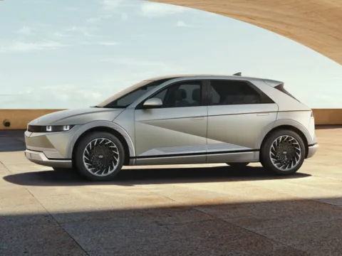 White 2023 Hyundai IONIQ 5 Limited for sale in Union City, GA