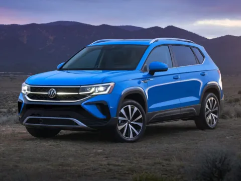 Blue 2022 Volkswagen Taos 1.5T S for sale in Union City, GA