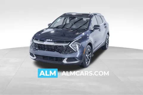 Blue 2024 Kia Sportage Hybrid EX for sale in Union City, GA