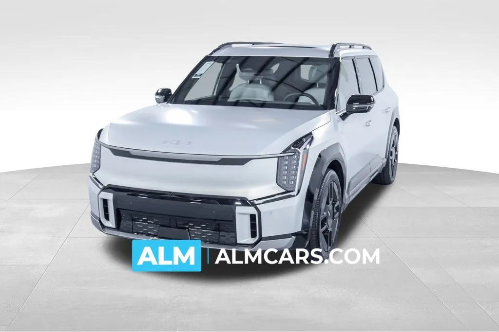 Silver 2024 Kia EV9 GT-Line for sale in Union City, GA