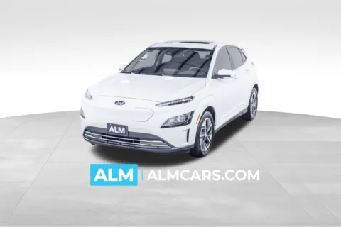 White 2022 Hyundai Kona Electric SEL for sale in Union City, GA