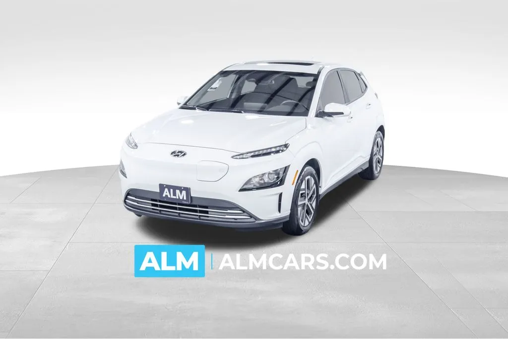 Used 2022 Hyundai Kona EV SEL with VIN KM8K33AG0NU140882 for sale in Perry, GA