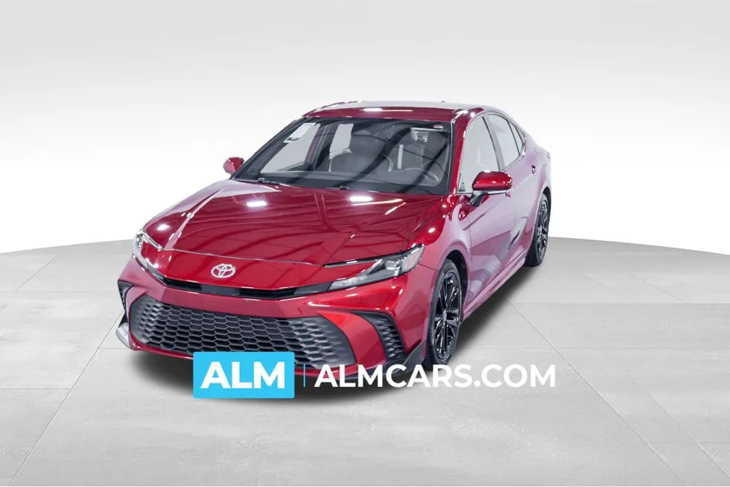 Red 2025 Toyota Camry SE for sale in Union City, GA