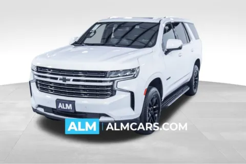 White 2021 Chevrolet Tahoe LT for sale in Union City, GA
