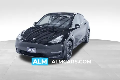 Black 2021 Tesla Model Y Long Range for sale in Union City, GA