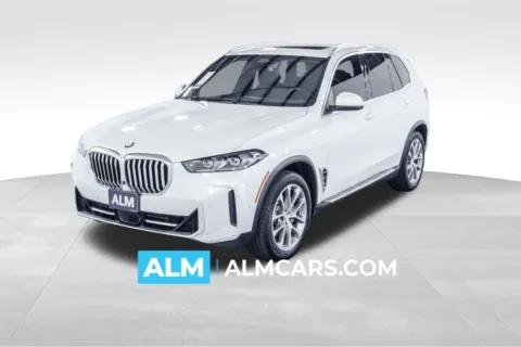 White 2024 BMW X5 xDrive40i for sale in Union City, GA