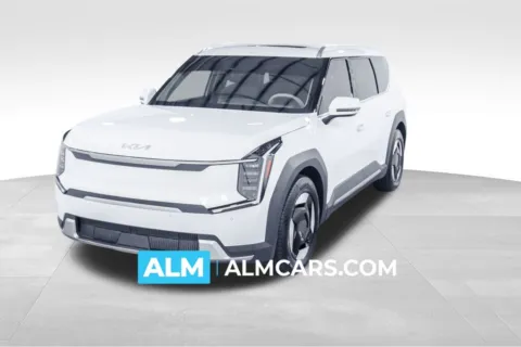 White 2025 Kia EV9 Wind for sale in Union City, GA