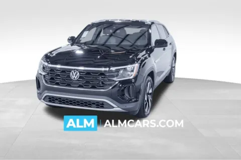 Black 2025 Volkswagen Atlas Cross Sport 2.0T SE w/Technology for sale in Union City, GA