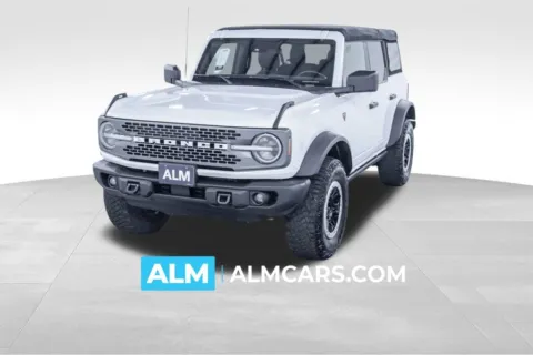 White 2022 Ford Bronco Badlands for sale in Union City, GA