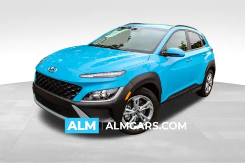 Blue 2023 Hyundai Kona SEL for sale in Union City, GA