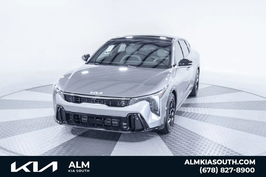 Gray 2025 Kia K4 GT-Line Turbo for sale in Union City, GA