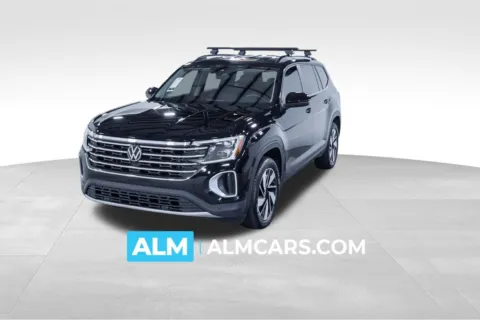 Black 2024 Volkswagen Atlas 2.0T SE w/Technology for sale in Union City, GA