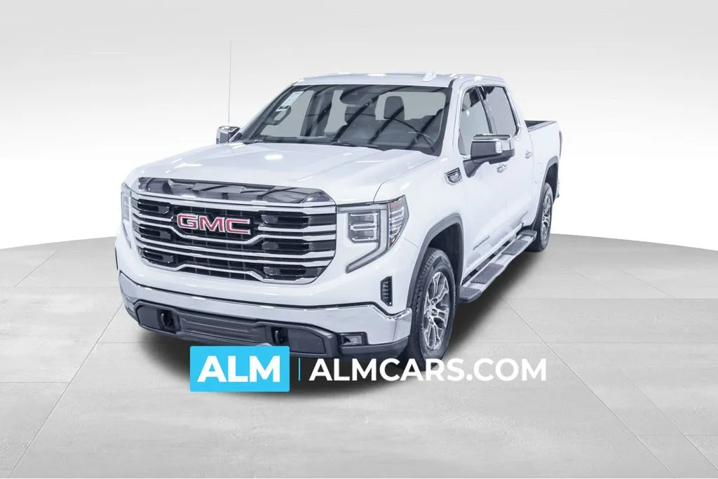 White 2024 GMC Sierra 1500 SLT for sale in Union City, GA