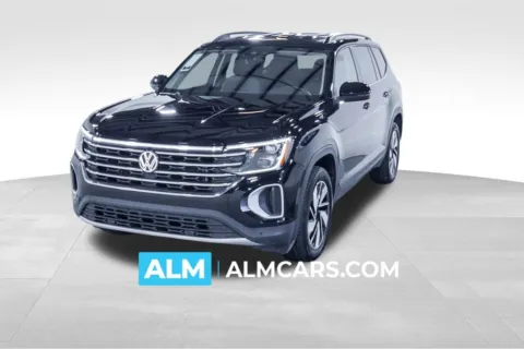 Black 2025 Volkswagen Atlas 2.0T SE w/Technology for sale in Union City, GA