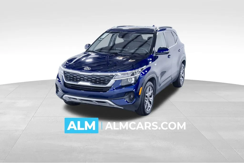 Blue 2021 Kia Seltos EX for sale in Union City, GA