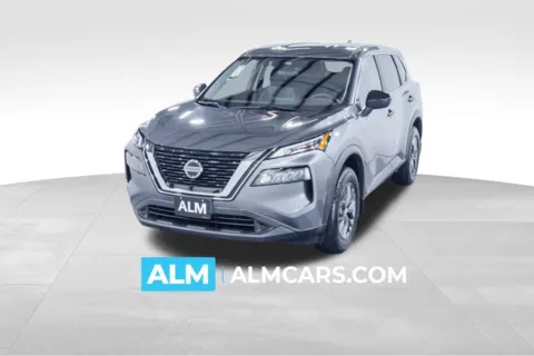 Gray 2021 Nissan Rogue S for sale in Union City, GA