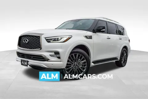 White 2024 INFINITI QX80 Sensory for sale in Kennesaw, GA
