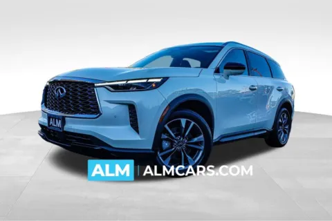 White 2024 INFINITI QX60 LUXE for sale in Kennesaw, GA