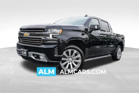 Black 2021 Chevrolet Silverado 1500 High Country for sale in Kennesaw, GA