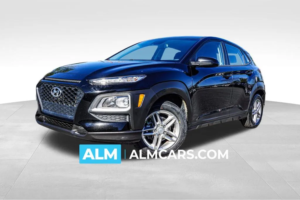 Black 2021 Hyundai Kona SE for sale in Kennesaw, GA