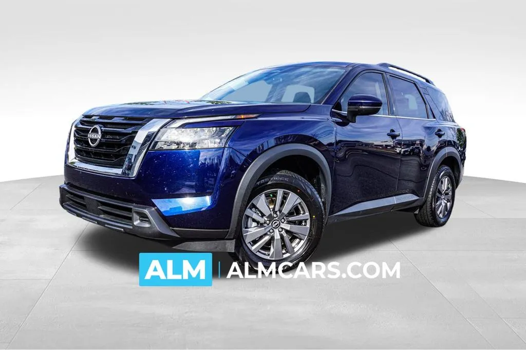 Blue 2025 Nissan Pathfinder SV for sale in Kennesaw, GA