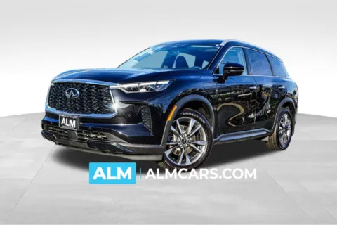 Black 2025 INFINITI QX60 LUXE for sale in Kennesaw, GA