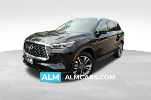Black 2025 INFINITI QX60 LUXE for sale in Kennesaw, GA