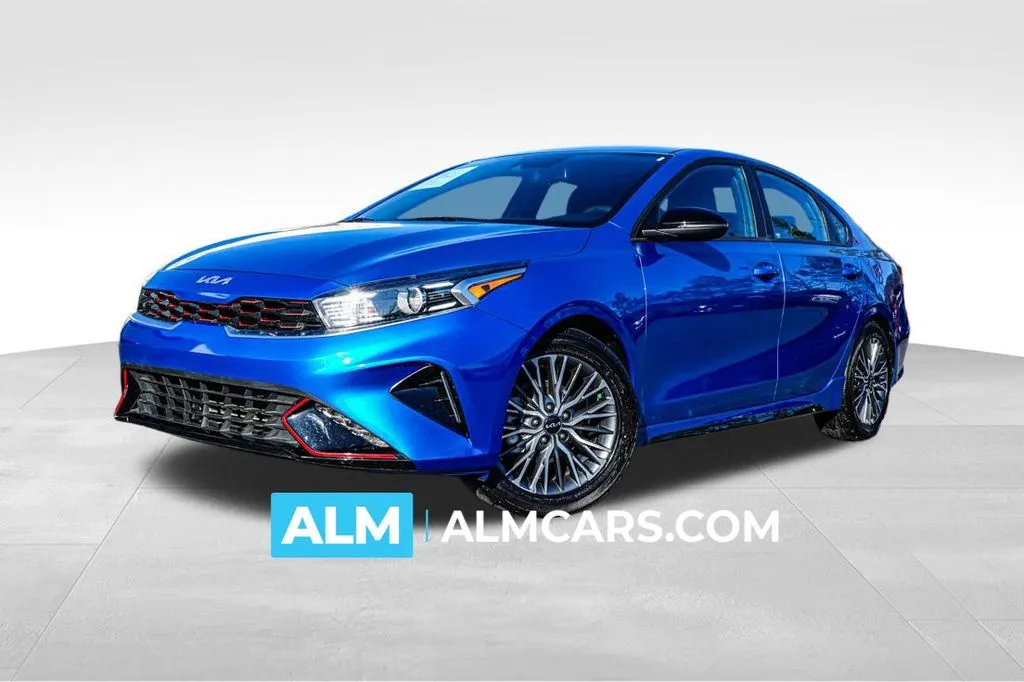 Blue 2023 Kia Forte GT-Line for sale in Kennesaw, GA