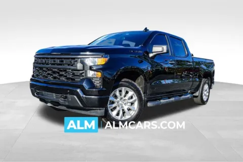 Black 2023 Chevrolet Silverado 1500 Custom for sale in Kennesaw, GA