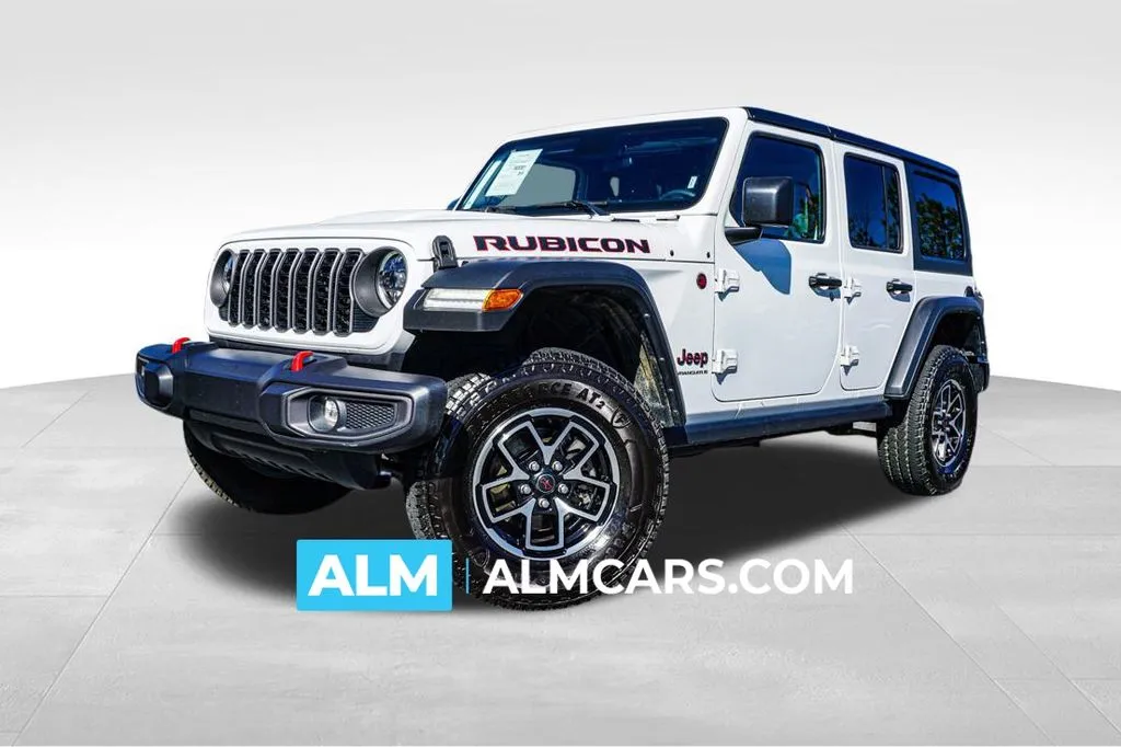 White 2024 Jeep Wrangler Rubicon for sale in Kennesaw, GA
