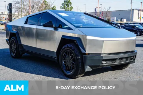 Another view of 2025 Tesla Cybertruck for sale in Kennesaw, GA at ALM Kennesaw
