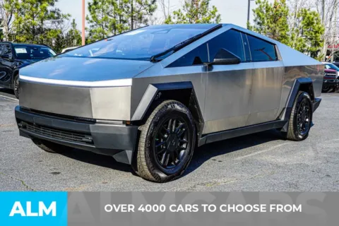 Another view of 2025 Tesla Cybertruck for sale in Kennesaw, GA at ALM Kennesaw
