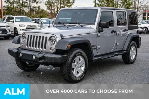 Another view of 2018 Jeep Wrangler JK Unlimited Sport for sale in Kennesaw, GA at ALM Kennesaw