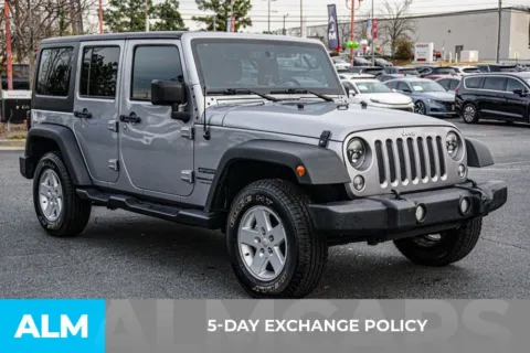 Another view of 2018 Jeep Wrangler JK Unlimited Sport for sale in Kennesaw, GA at ALM Kennesaw