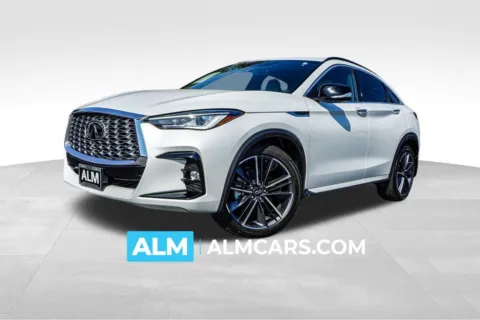 White 2023 INFINITI QX55 LUXE for sale in Kennesaw, GA