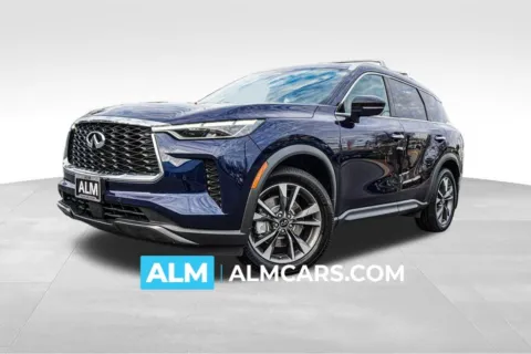 Blue 2022 INFINITI QX60 LUXE for sale in Kennesaw, GA