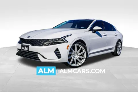 White 2021 Kia K5 LXS for sale in Kennesaw, GA