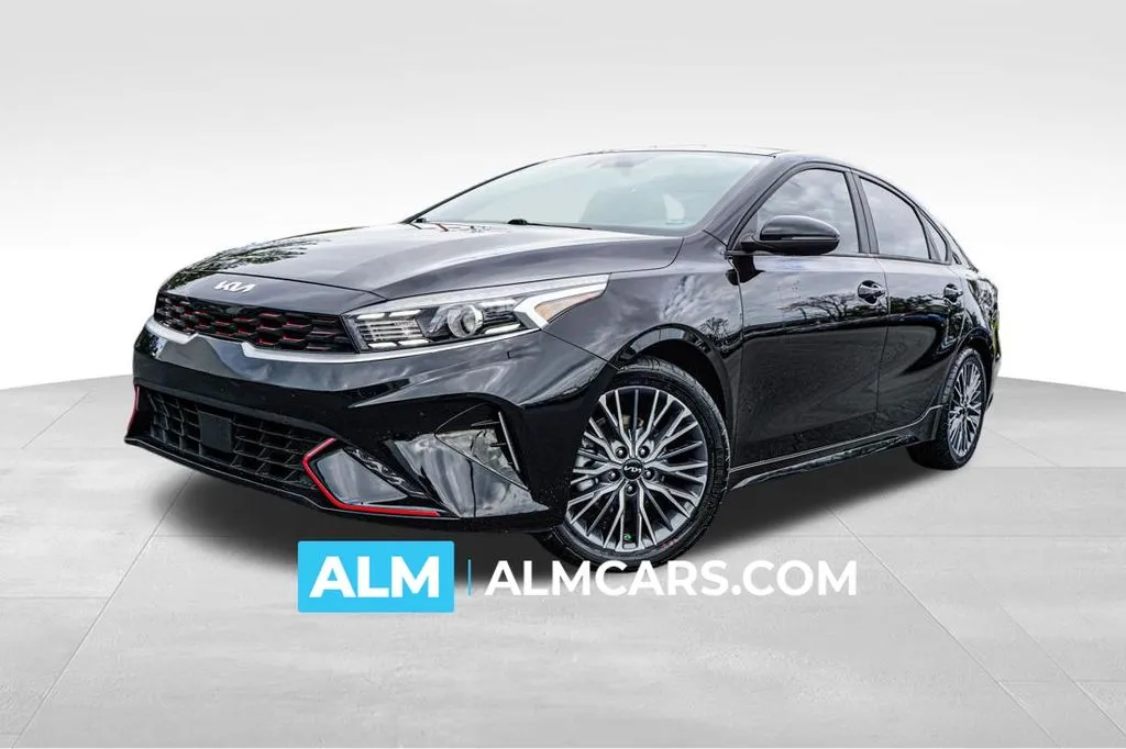 Black 2022 Kia Forte GT-Line for sale in Kennesaw, GA