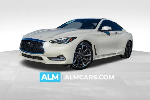 White 2022 INFINITI Q60 LUXE for sale in Kennesaw, GA