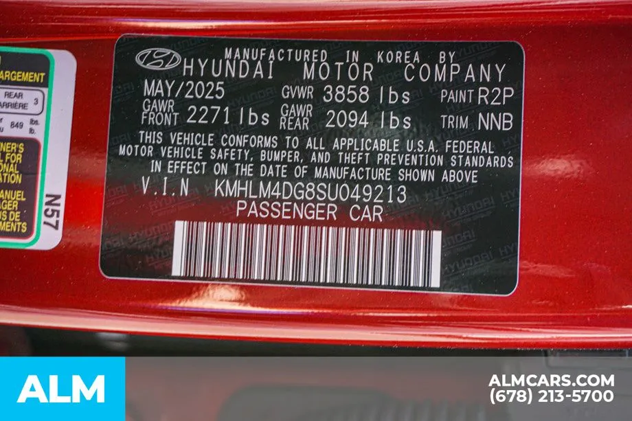 2025 Hyundai Elantra SEL - Photo 56