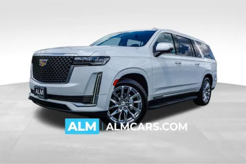 White 2023 Cadillac Escalade ESV Premium for sale in Kennesaw, GA