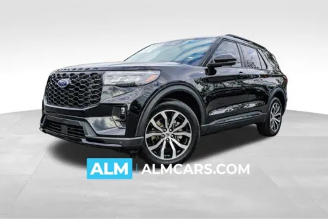 Black 2025 Ford Explorer ST-Line for sale in Kennesaw, GA