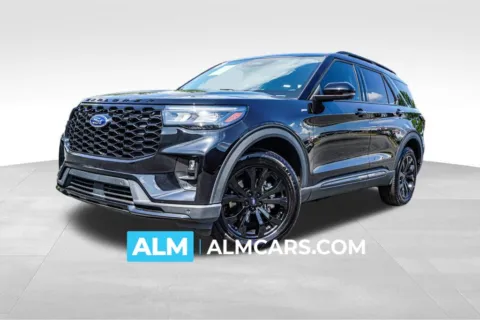 Black 2025 Ford Explorer ST-Line for sale in Kennesaw, GA