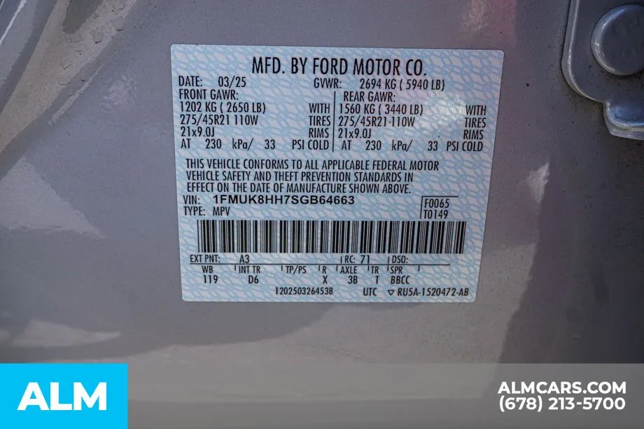 2025 Ford Explorer Platinum - Photo 62
