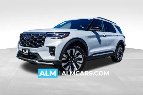 White 2025 Ford Explorer Platinum for sale in Kennesaw, GA