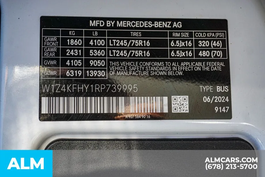 2024 Mercedes-Benz Sprinter Passenger Van Base - Photo 58