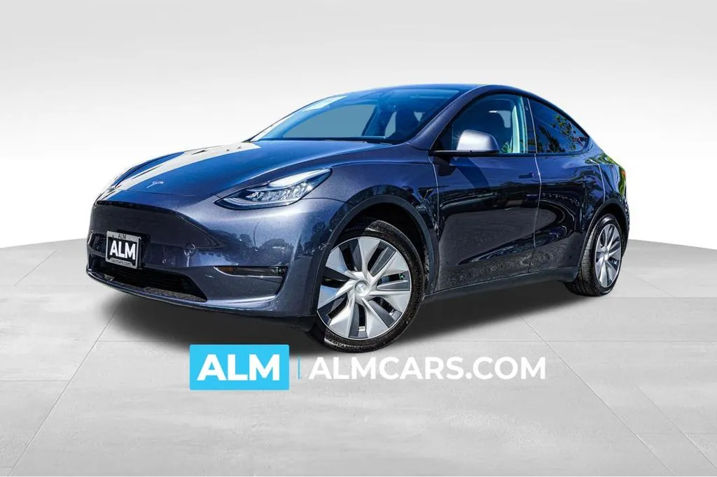 Used 2021 Tesla Model Y Long Range with VIN 5YJYGDEE3MF296651 for sale in Carrollton, GA