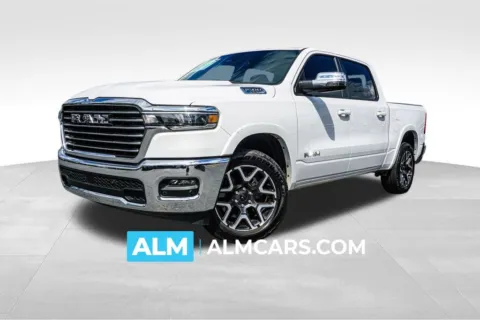 White 2025 Ram 1500 Laramie for sale in Kennesaw, GA