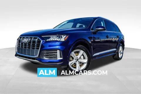 Blue 2024 Audi Q7 45 Premium Plus for sale in Kennesaw, GA